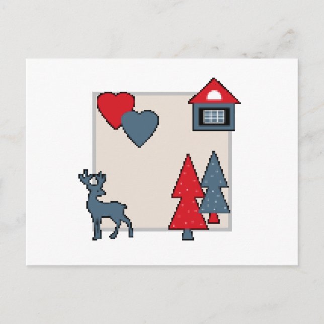 Christmas decorations , gift , decoration , greeti invitation postcard (Front)