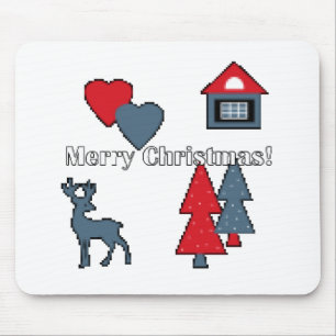 Christmas decorations , gift , decoration , greeti mouse pad
