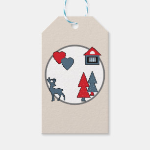 Christmas decorations gift tags