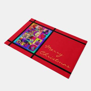 Christmas Decorations Motifs + your ideas Doormat