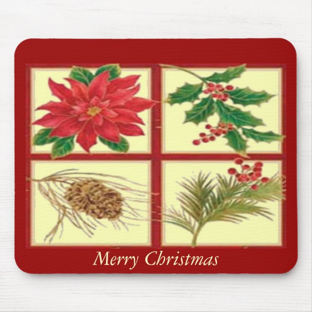 Christmas Decorations Mousepad (Front)
