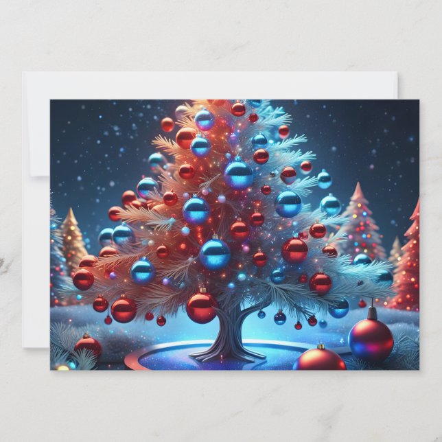 Christmas Decorative Canvas 1 - 002 Invitation (Front)