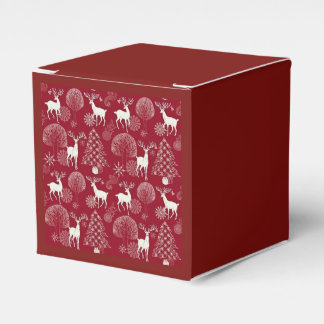Christmas Deer Gift Favor Box