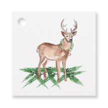 Christmas Deer Gift Tags