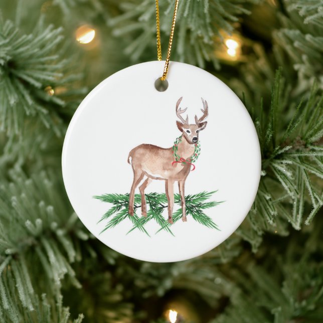 Christmas Deer Ornament (Tree)