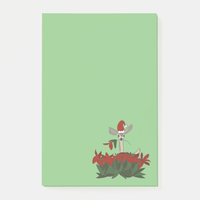 Christmas Deer Post-it Notes (Front)