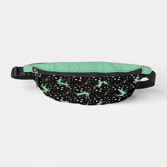 Christmas Deer Seamless Pattern  Fanny Pack (Front)
