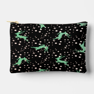 Christmas Deer Star Winter Pattern  Accessory Pouch