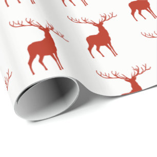 Christmas Deer Wrapping Paper