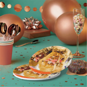 Christmas Delivery From Santa  Paper Plate