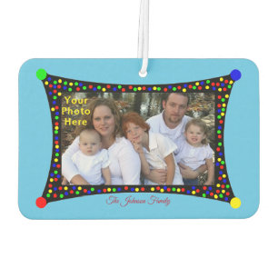 Christmas Delivery PHOTO INSERT - Card / Air Freshener