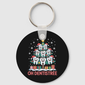 Christmas Dental Squad Oh Dentistree  Keychain