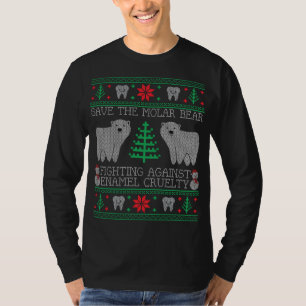 Christmas Dentist Dental Hygienist Ugly Christmas T-Shirt