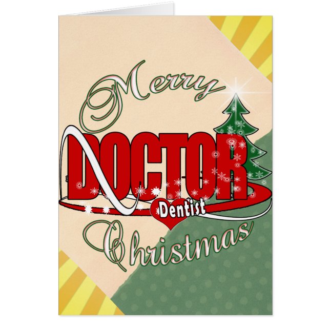 CHRISTMAS DENTIST DOCTOR (Front)