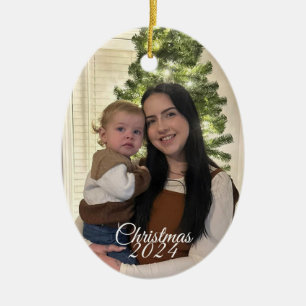 Christmas Design Ceramic Ornament