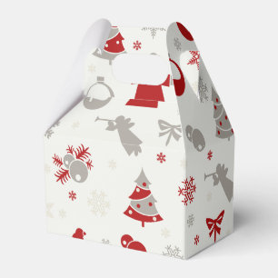 Christmas design favor box