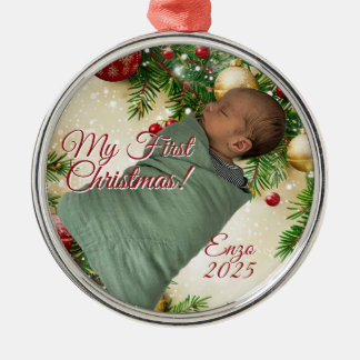 Christmas Design Metal Ornament