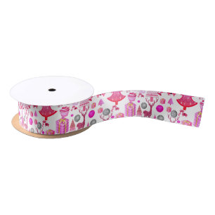 Christmas Design Satin Ribbon