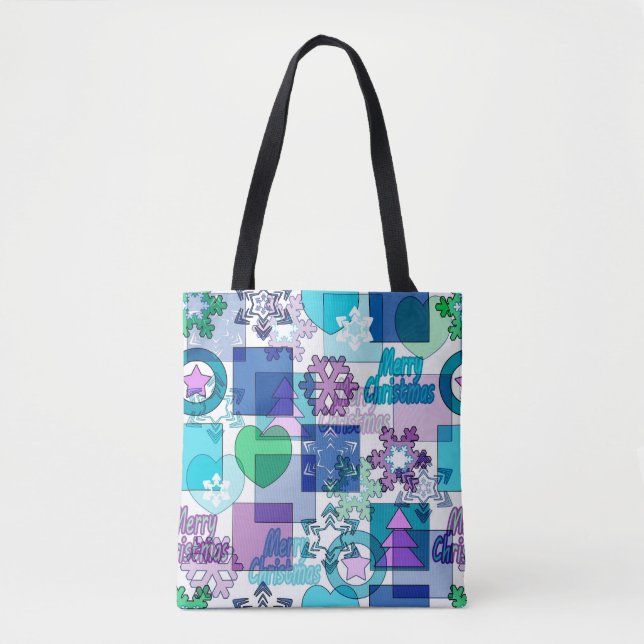 Christmas design tote bag (Front)
