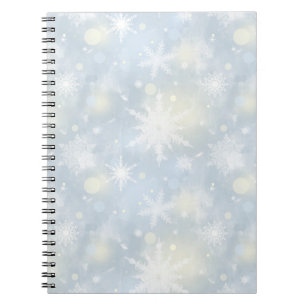 christmas,design,white,snowflakes,light,gray,blue, notebook