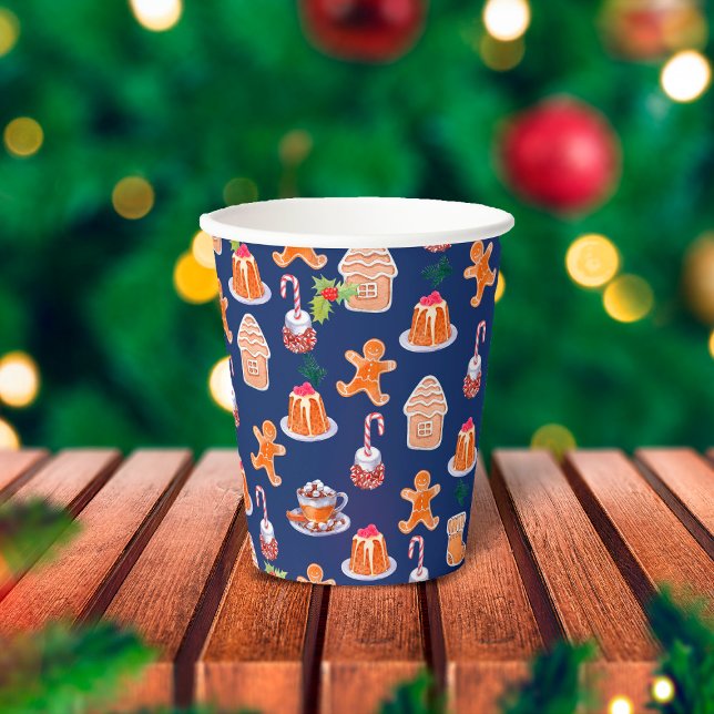 Christmas Desserts Paper Cups (Creator Uploaded)