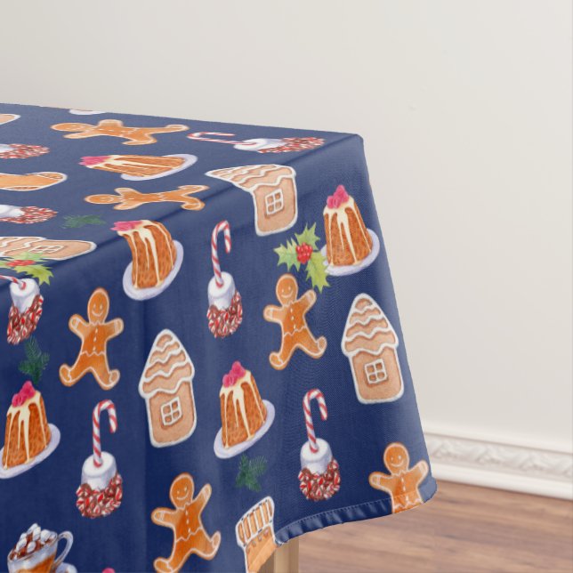 Christmas Desserts Tablecloth (In Situ)