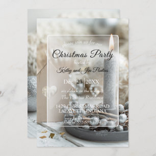 Christmas dinner/party invitation