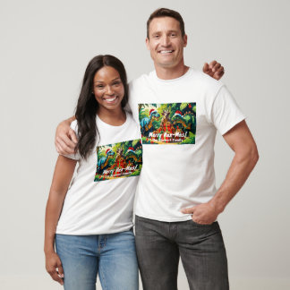 Christmas Dinosaur T-Shirt – Merry Rex-Mas! 