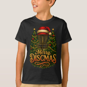 Christmas Disc Golf Merry Discmas  T-Shirt