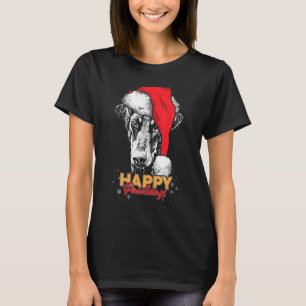 Christmas Doberman Gif Happy Pawlidays T-Shirt