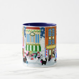 Christmas Dog and Cat Lover Shopping Mug