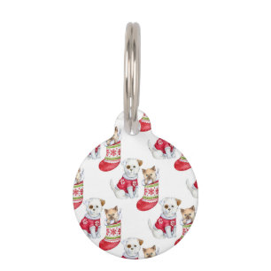 Christmas Dog & Cat Pet Tag