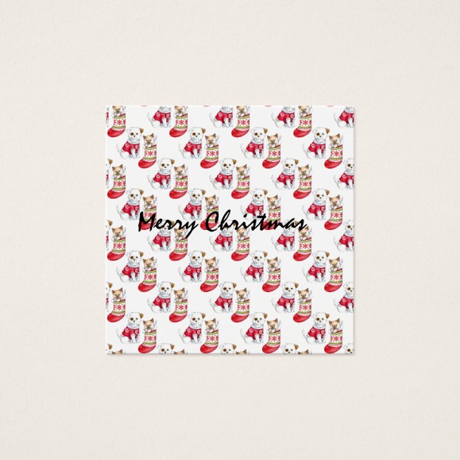 Christmas Dog & Cat Stockings          (Front)