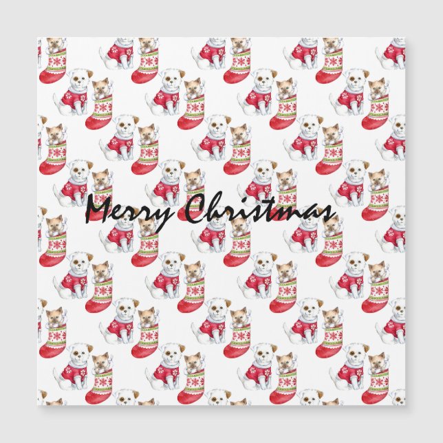 Christmas Dog & Cat Stockings          (Front)