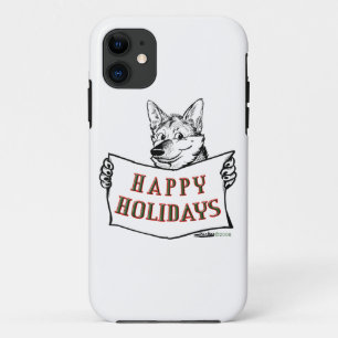 Christmas Dog: Happy Holidays iPhone 11 Case