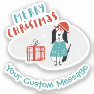 Christmas Dog Personalized