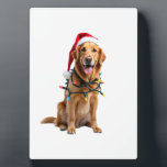 Christmas Dog Shirt, Christmas Golden retriever Pa Plaque<br><div class="desc">Christmas Dog Shirt,  Christmas Golden retriever Pajama 3</div>