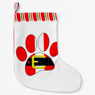 Christmas Dog  Small Christmas Stocking