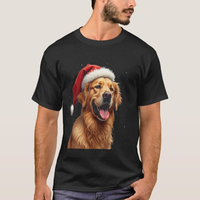 Christmas dog T-Shirt (Front)
