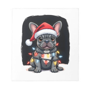Christmas Dog Tree T-Shirt Cute Funny Puppy Dogs X Notepad