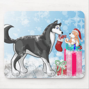Christmas Doggies! Mouse Pad