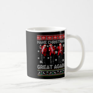 Christmas Donald Trump President 2024 Dancing Funn Coffee Mug
