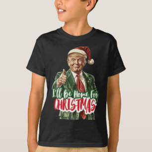 Christmas Donald Trump President 2024 Dancing Funn T-Shirt