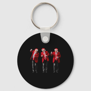 Christmas Donald Trump President 2024 Dancing Keychain