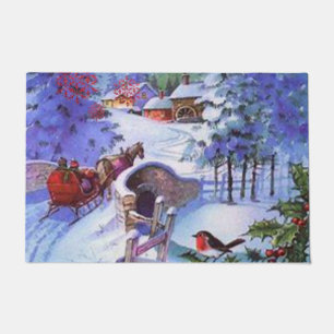 Christmas Door Mat