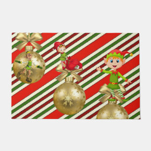 Christmas Door Mat, Elf Doormat