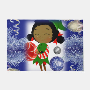 Christmas Door Mat, Elf Doormat