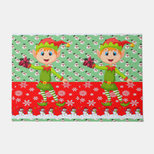 Christmas Door Mat, Elf Doormat