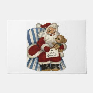 Christmas Door Mat, Santa Doormat