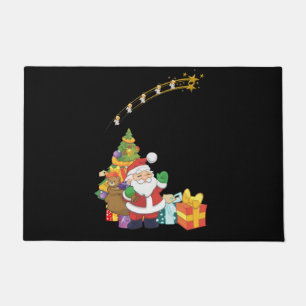 Christmas Door Mat, Santa Doormat